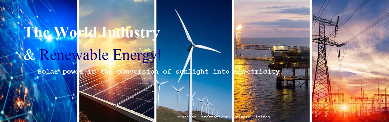 Sunsolar International Pvt.Ltd is a manufacturer of Solar PV Modules, Battery, Solar Inverter, Solar Street Light across India.